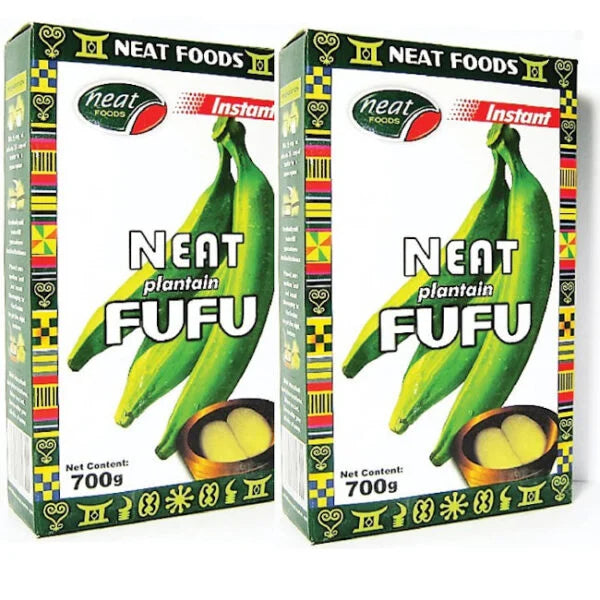Neat Plantain Fufu