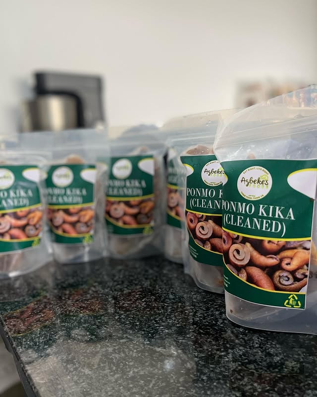 Ponmo Kika [Cow Skin, Cleaned]