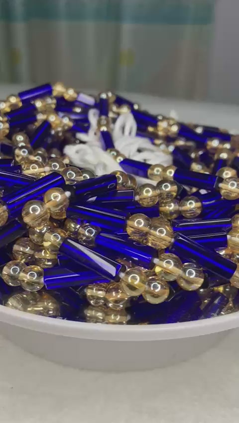 Waist Beads - Purple Crystals